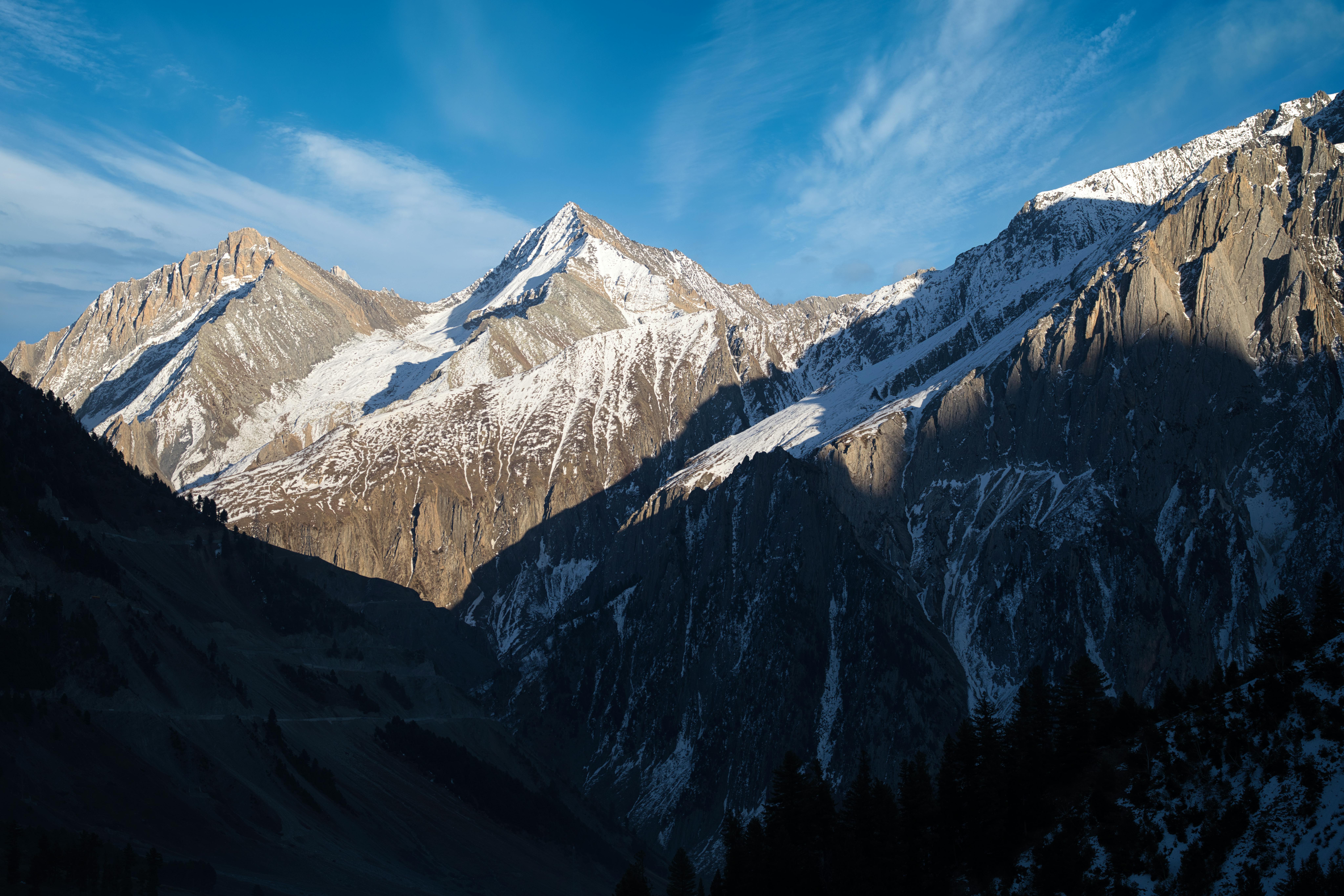 Breathtaking Snow-Capped Peaks in Sonmarg